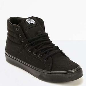 black high top vans